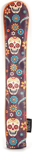 SHABIER PU Leather Waterproof Golf Alignment Stick Cover Club Protector Holds Sticks (Sugar Skull) in Saudi Arabia