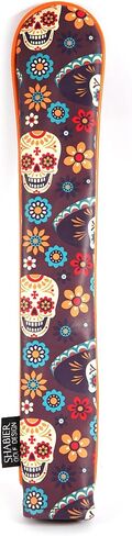 SHABIER PU Leather Waterproof Golf Alignment Stick Cover Club Protector Holds Sticks (Sugar Skull) in Saudi Arabia