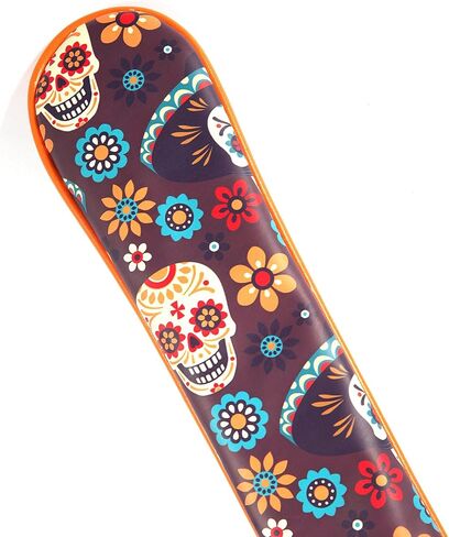 SHABIER PU Leather Waterproof Golf Alignment Stick Cover Club Protector Holds Sticks (Sugar Skull) in Saudi Arabia