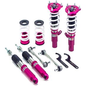 Godspeed MSS0129-52 MonoSS Coil-overs Suspensions Kit for #Honda Civic Hatchback (FK) 2017-21 (52MM FLM), 16 Levels Damping, Ride Height Adjustable in Saudi Arabia