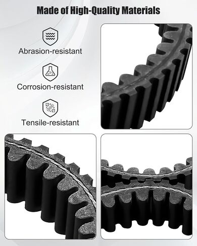 حزام محرك متوافق مع Kawasaki Mule 3010 4010 3000 4000 4010 4x4 ، استبدل 59011-1077 K5901-11077 in Kuwait