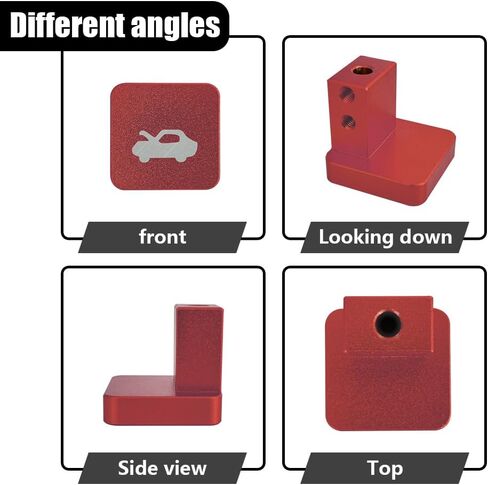 Hood Latch Enheries Handle Cable Kit Aluminoy Sploy Kit ، مقبض إطلاق غطاء محرك السيارة ، طقم إصلاح الكابلات للغطاء الأمامي للسيارة في هوندا سيفيك 1996-2011 ، CR-V 1997-2006 (أسود) in Kuwait