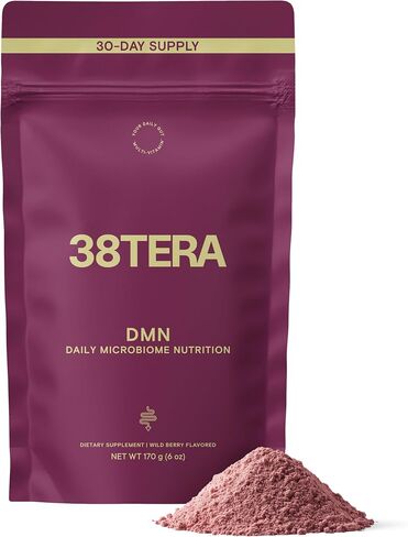 DMN (التغذية اليومية للميكروبيوم) ، 6 أوقية ، مسحوق الألياف القائمة على النبات مع 3 prebiotics مختلفة ، يساعد على صحة الجهاز الهضمي والأمعاء ، مكملات FODMAP المنخفضة ، نباتي ، نكهة التوت البري ، 30 حصص in Saudi Arabia