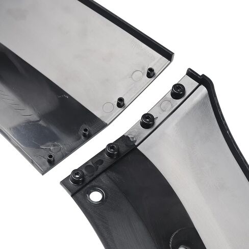VKS Front Pumper Lip Spoiler SPOPITER SPLITER KIT لعام 2024-2025 موستانج ECO ، مواد ABS المضبوطة G-Style G-Style ، Black Matte in Kuwait