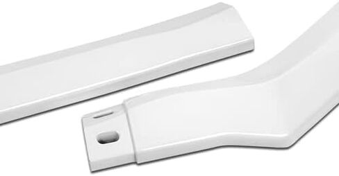 3 Pieces STi-Style Front Bumper Lip Spoiler Splitter Side Body Kit Trim Protection Compatible with 2015-2017 Subaru Legacy, 2016 (Painted White) in Saudi Arabia