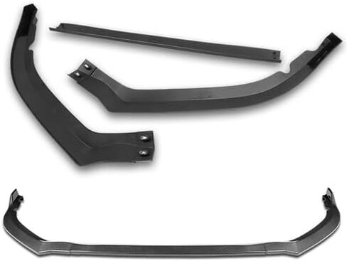 3 Pieces STi-Style Front Bumper Lip Spoiler Splitter Side Body Kit Trim Protection Compatible with 2015-2017 Subaru Legacy, 2016 (Painted White) in Saudi Arabia