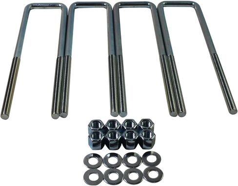 12.5 "Square Extended U-Bolts 2.5 Wide 9/16" Ubolt مع أجهزة لعام 2005-2024 Toyota Tacoma in Saudi Arabia