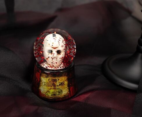 Silver Buffalo Friday The 13th Camp Certal Lake 45mm Light-Up Snow Globe في صندوق البيع بالتجزئة in Saudi Arabia