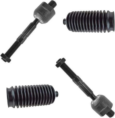 4pc مجموعة توجيه inn end end end links w/bellows boots for Honda for Accord 2001-2002 in Saudi Arabia