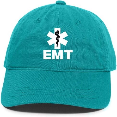 Emergency EMT Baseball Cap Embroidered Cotton Adjustable Dad Hat in Saudi Arabia