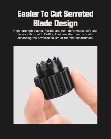 طقم قالب قطع ثقب مستشعر السيارة - 16-25 مم متوافق مع القطر - قطع دقة فينيل - مقطع دقيق لقطر الرادار - قوالب بلاستيكية من 10 قطع in Kuwait