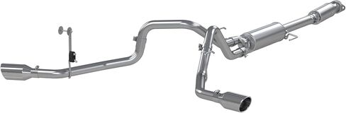 3in. Cat-Back 2.5in مخرج جانبي منقسم مزدوج T409 in Saudi Arabia
