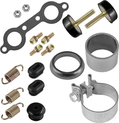 مجموعة كاتم الصوت كاتم الصوت Caltric متوافقة مع Polaris RZR 800 / S 800/4 800 EFI EPS 2008-2012 in Saudi Arabia
