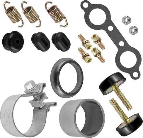 مجموعة كاتم الصوت كاتم الصوت Caltric متوافقة مع Polaris RZR 800 / S 800/4 800 EFI EPS 2008-2012 in Saudi Arabia