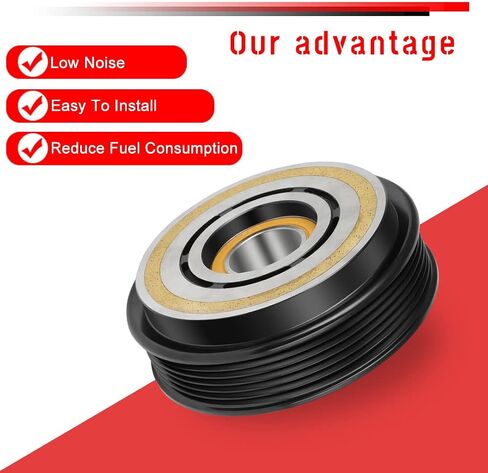 CCIYU AC القابض ملائمة ل Dodge Sprinter 3500 2.7L 2003-2006 ملائمة لمرسيدس-بنز CLK55 AMG 5.5L 2001-2002 Auto إصلاح ضواغط AC مجموعة القابض in Saudi Arabia