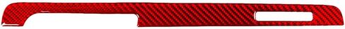 Cnnono8 Dashboard LHD Co-pilot Glove Storage Box Panel Strip Frame Cover Trim Carbon Fiber Red For Audi TT TTS TTRS 2008-2014 Car in Saudi Arabia