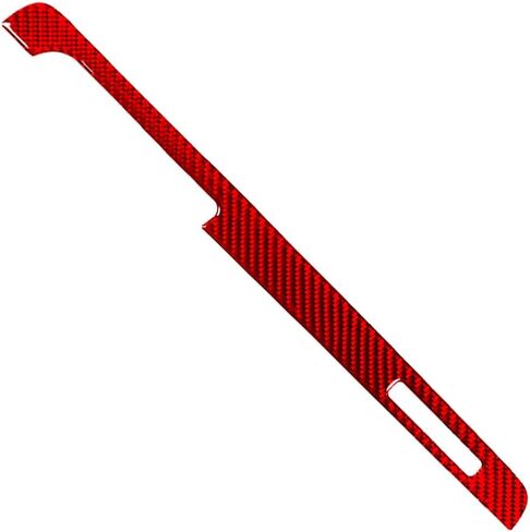 Cnnono8 Dashboard LHD Co-pilot Glove Storage Box Panel Strip Frame Cover Trim Carbon Fiber Red For Audi TT TTS TTRS 2008-2014 Car in Saudi Arabia