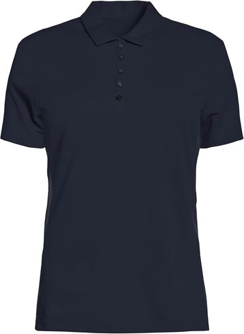 Perry Ellis Women's Classic Short Sleeve Golf Polo Shirt, Moisture-Wicking, Sun Protection, Enhanced Stretch, Breathable in Kuwait