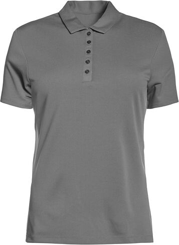 Perry Ellis Women's Classic Short Sleeve Golf Polo Shirt, Moisture-Wicking, Sun Protection, Enhanced Stretch, Breathable in Kuwait