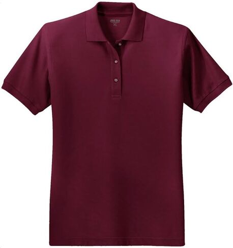 Joe's USA Ladies Short Sleeve Polo Shirts in 36 Colors and Sizes XS - 6XL in Kuwait