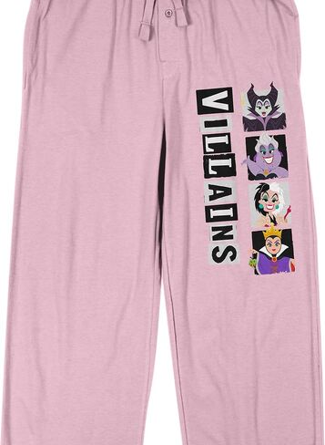 Disney Villains Women's Pink Sleep Pajama Pants in Saudi Arabia