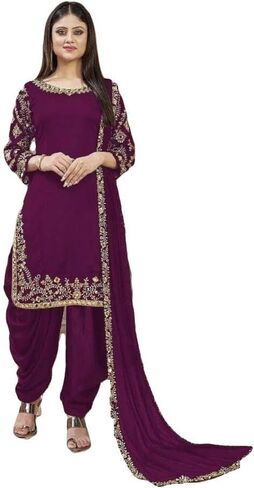Henith Collection Ready to Wear Indian Pakistani Ethnic Wear Designer Punjabi Salwar Kameez Patiala Suit for Women in Kuwait