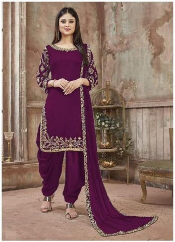 Henith Collection Ready to Wear Indian Pakistani Ethnic Wear Designer Punjabi Salwar Kameez Patiala Suit for Women in Kuwait