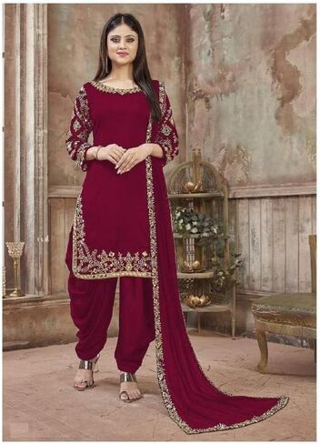 Henith Collection Ready to Wear Indian Pakistani Ethnic Wear Designer Punjabi Salwar Kameez Patiala Suit for Women in Kuwait