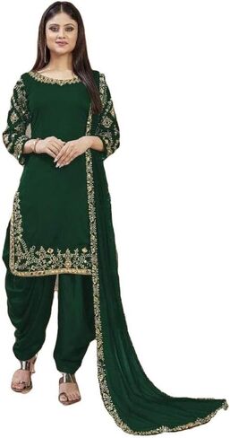 Henith Collection Ready to Wear Indian Pakistani Ethnic Wear Designer Punjabi Salwar Kameez Patiala Suit for Women in Kuwait
