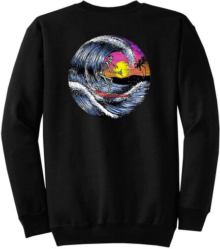 Koloa Surf Mens Surf Spooky Surfer Crewneck in Saudi Arabia