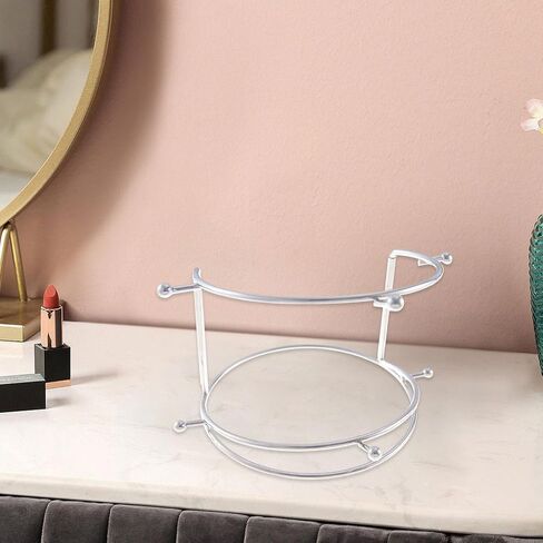 Tiara Display Stand Jewelry Holder Metal Organizer Crown Display Holder for Princess Crown Hair Accessories Store Wedding, 2 Tier in Saudi Arabia