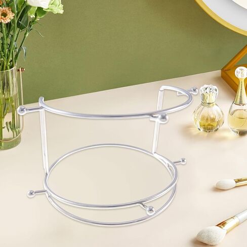 Tiara Display Stand Jewelry Holder Metal Organizer Crown Display Holder for Princess Crown Hair Accessories Store Wedding, 2 Tier in Saudi Arabia