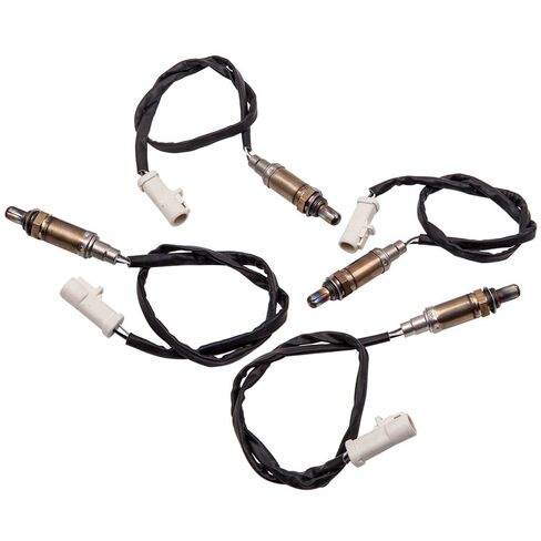 مستشعر أكسجين السيارة 4PCS O2 مستشعرات الأكسجين في اتجاه المنبع والمصابة /ملاءمة لـ Mazda B4000 1998-2007 /Fit for Ford Mustang 1994-1995 Car O2 Oxygen Sensor in Kuwait