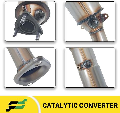 [Rear]FortunaFlow Catalytic Converter Compatible with Honda CR-V CRV 2010-2011 2.4L,Replace 53782,642127,40668,096-1129,0961129,18160RZAA00(EPA Compliant+standard) in Kuwait