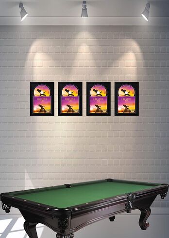 Creative Picture Frames 8" x 12" CD Jukebox Music Frame Double Black-Black Matting Displays Cover Art and 4 7/8-inch Dia. Disc Self Standing with Wall Hanger in Saudi Arabia