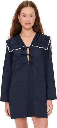 Sea Women's Marie Embroidery Dress in Saudi Arabia