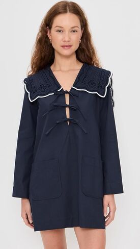Sea Women's Marie Embroidery Dress in Saudi Arabia
