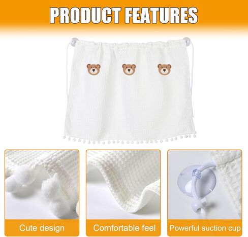 ستارة شمس Sun Sun Sun Sun Sun للطفل - Blackout UV Protection Window Shades مع كوب الشفط للمقعد الخلفي - ظلال شاشة Windows التلقائية (خمس أزهار صغيرة) in Saudi Arabia