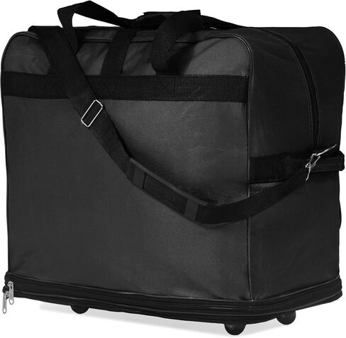 40 "" Navy Blue Large Rolling 6 Duffel Bag Bag حقيبة سبينر حقيبة (أسود) ، BLK1PK40 in Kuwait