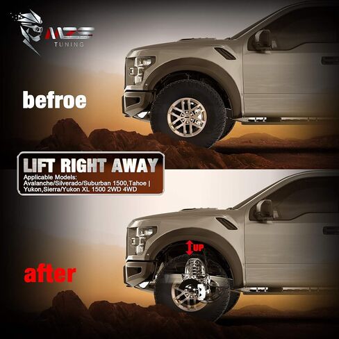 طقم رفع MZS 2 بوصة، فواصل زنبركية أمامية + خلفية كاملة التسوية متوافقة مع 2018-2019 Wolverine X4 in Saudi Arabia