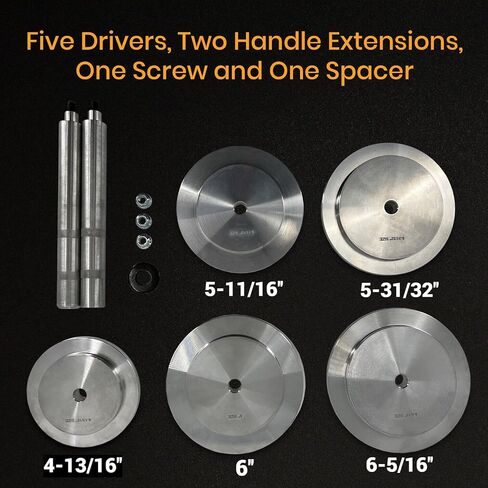 Torque 61850 Truck Hub Seal Installer Kit Fit for Size Seal for Class 7 & Class 8 Trucks ، Trailers (TR3006) in Saudi Arabia