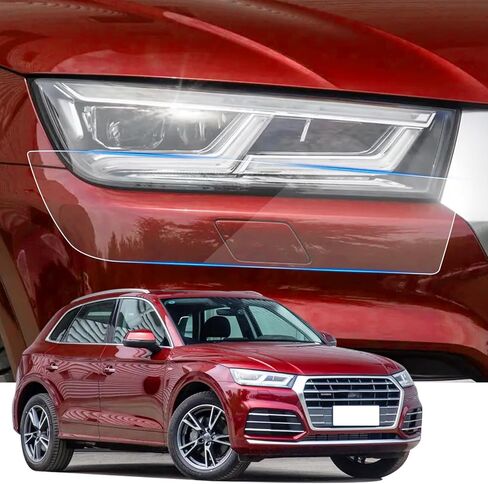 فيلم حماية المصباح الأمامي للسيارة لـ Audi Q5 SQ5 Sportback 2021 2022 2023 2024 2025 Auto Accessories Decresency Vinyl Outsid in Kuwait