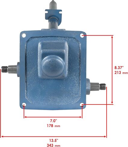 صندوق التوجيه الكامل Caltric مع الأسلحة متوافقة مع Ford E0NN3503AA 4610 5030 2000 3000 4000 in Kuwait