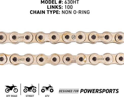 NICHE 630 Drive Chain 102 Links Standard Non O-Ring with Connecting Master Link in Saudi Arabia