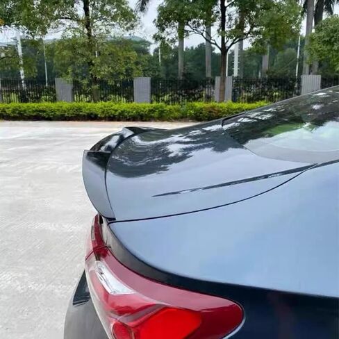 جناح المفسد الجذع الخلفي مناسب لشيفروليه تشيفي ماليبو سيدان 2016-2024 LS/LTZ/RS/Premier Gloss Black Sport Style Decklid Lip Excessories in Saudi Arabia