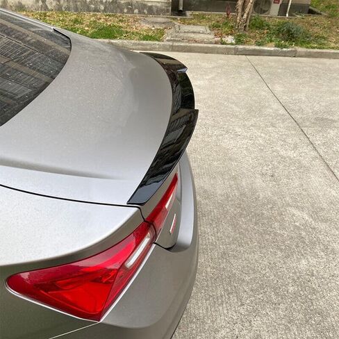 جناح المفسد الجذع الخلفي مناسب لشيفروليه تشيفي ماليبو سيدان 2016-2024 LS/LTZ/RS/Premier Gloss Black Sport Style Decklid Lip Excessories in Saudi Arabia