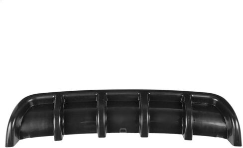 KIMISS Rear Bumper Shark Fin, Black Universal Car Rear Bumper Shark Fin Spoiler Diffuser (Black) Spoilers for Cars in Saudi Arabia