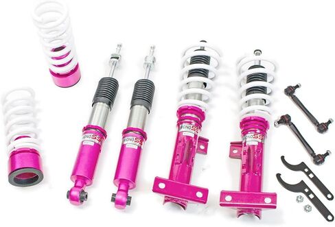 Godspeed MSS0172-B MonoSS Coil-overs Suspensions Kit for #Mercedes-Benz E-Class Coupe RWD (C207) / Convertible RWD (A207) 2010-15, 16 Levels Damping, Ride Height Adjustable in Saudi Arabia