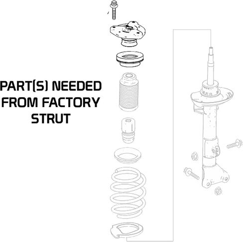 Godspeed MSS0172-B MonoSS Coil-overs Suspensions Kit for #Mercedes-Benz E-Class Coupe RWD (C207) / Convertible RWD (A207) 2010-15, 16 Levels Damping, Ride Height Adjustable in Saudi Arabia