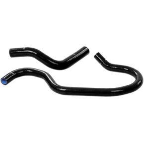 PIT66 Silicone Coolant Radiator Hose Kit Compatible with 1999-2006 Chevy Silverado 1500 2 PCS Upper Lower Radiator Hose Kit Black with Clamps in Kuwait